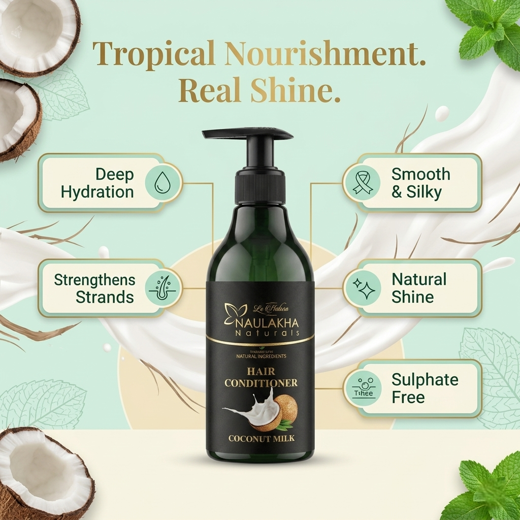 Coconut Milk Hair Conditioner