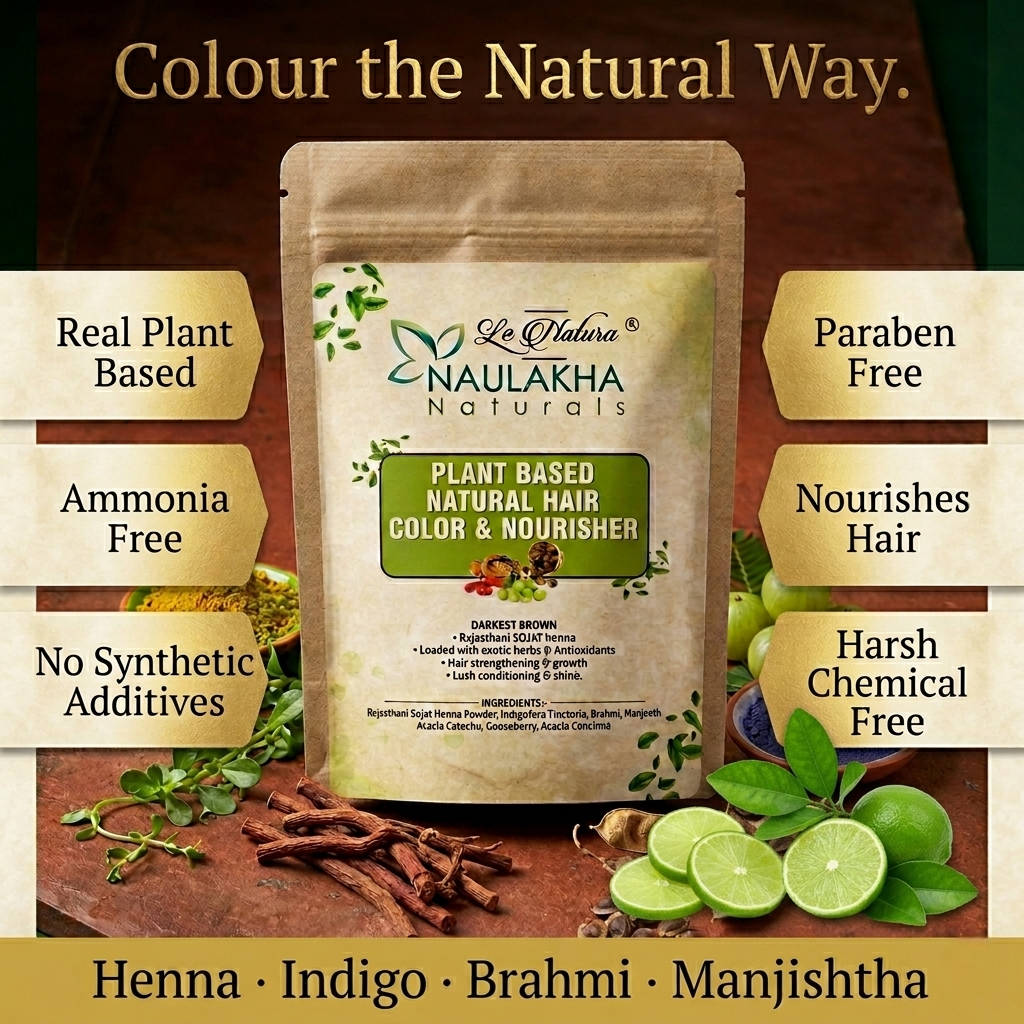 Plant Based All Natural Hair Colour And Nourisher