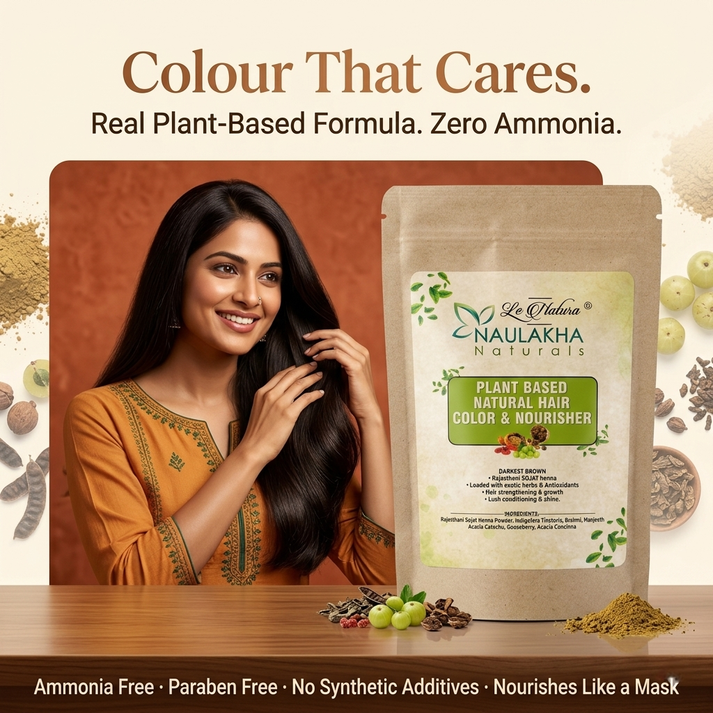 Plant Based All Natural Hair Colour And Nourisher