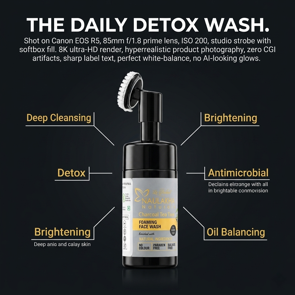 Charcoal Tea Tree Facewash