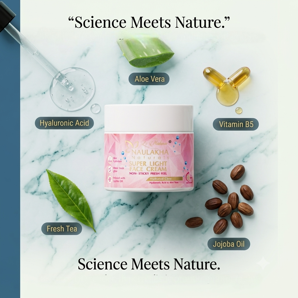 Super Light Face Cream Non-sticky Fresh Feel - 75g