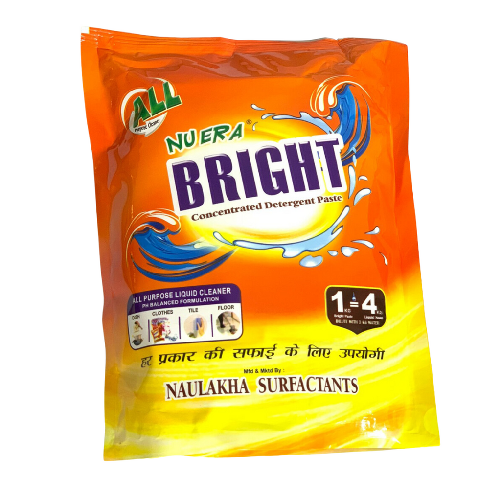 NUERA Bright Concentrated Liquid Detergent | Multipurpose | 1kg