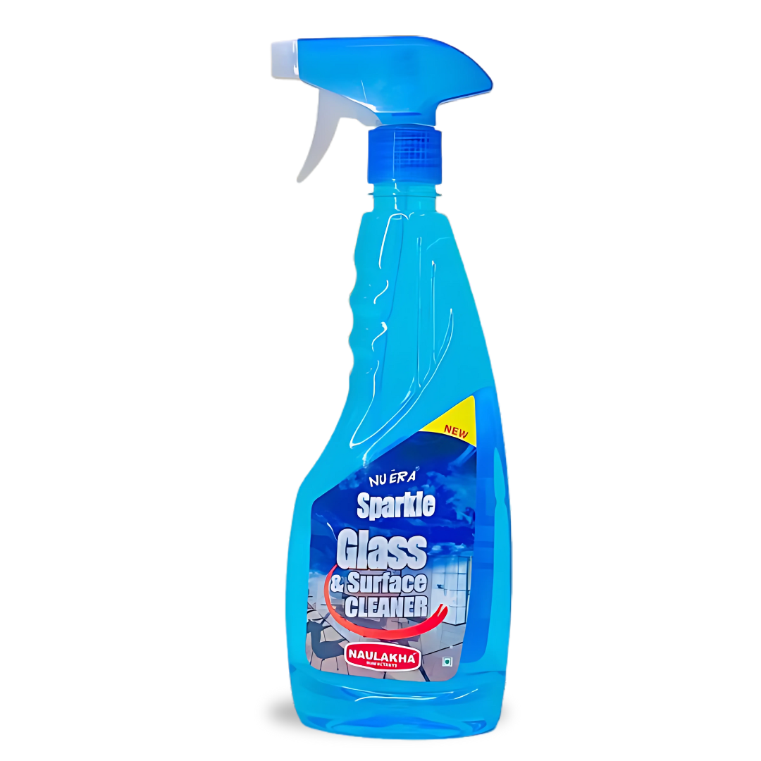 NUERA Sparkle Glass & Surface Cleaner | Ready-to-Use Spray Bottle | 500ml (Pack of 2)